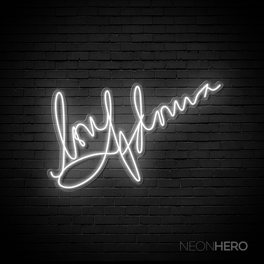 Madonna Signature LED Neon sign